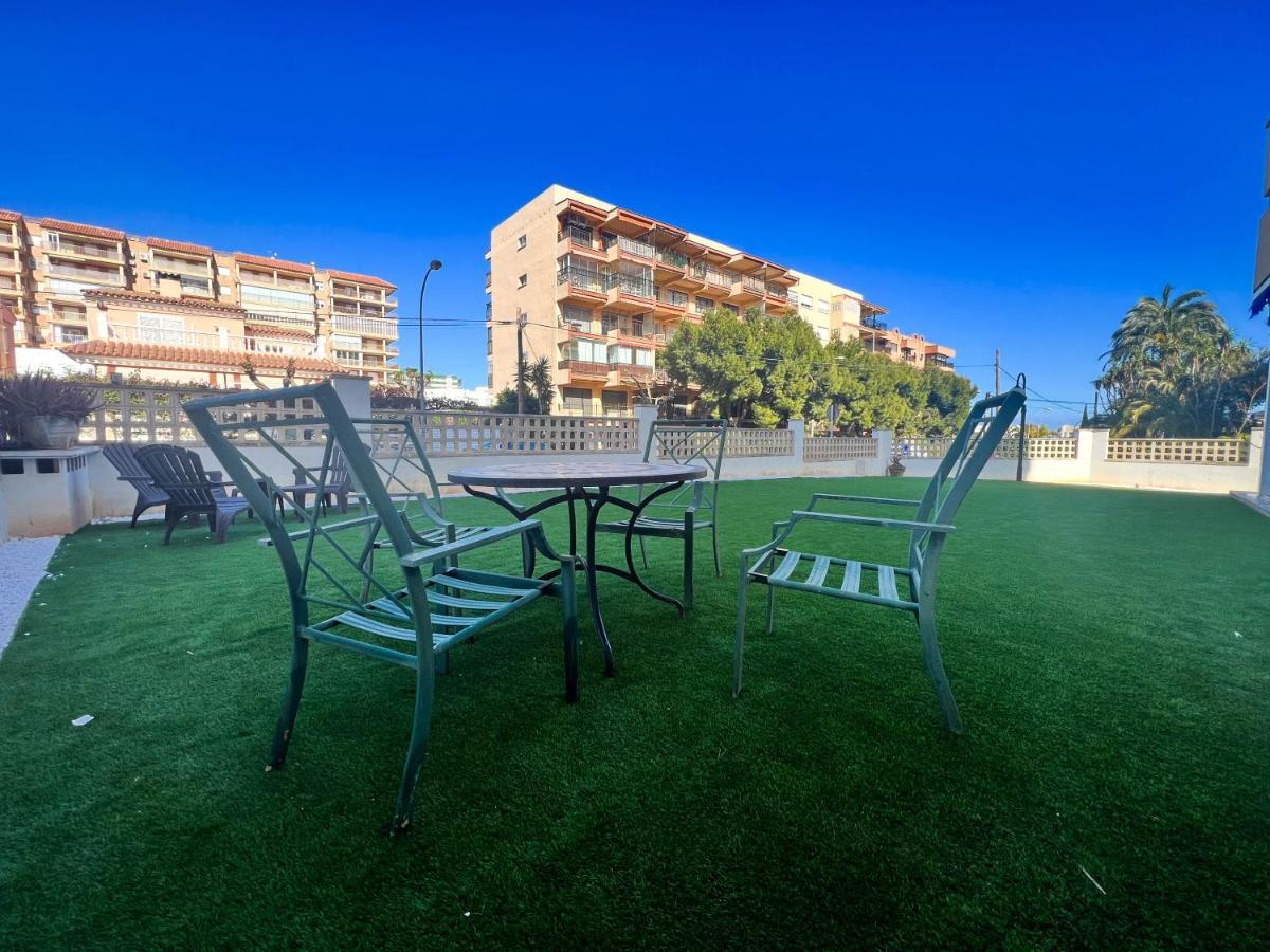 Private Garden 100 M From The Sea Apartment Benicassim Bagian luar foto