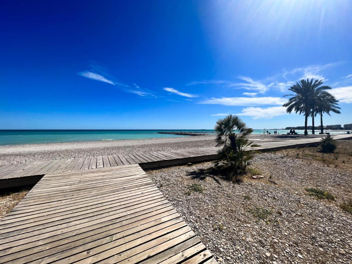 Private Garden 100 M From The Sea Apartment Benicassim Bagian luar foto