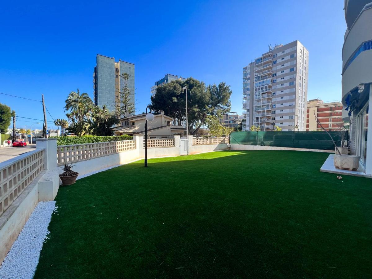 Private Garden 100 M From The Sea Apartment Benicassim Bagian luar foto