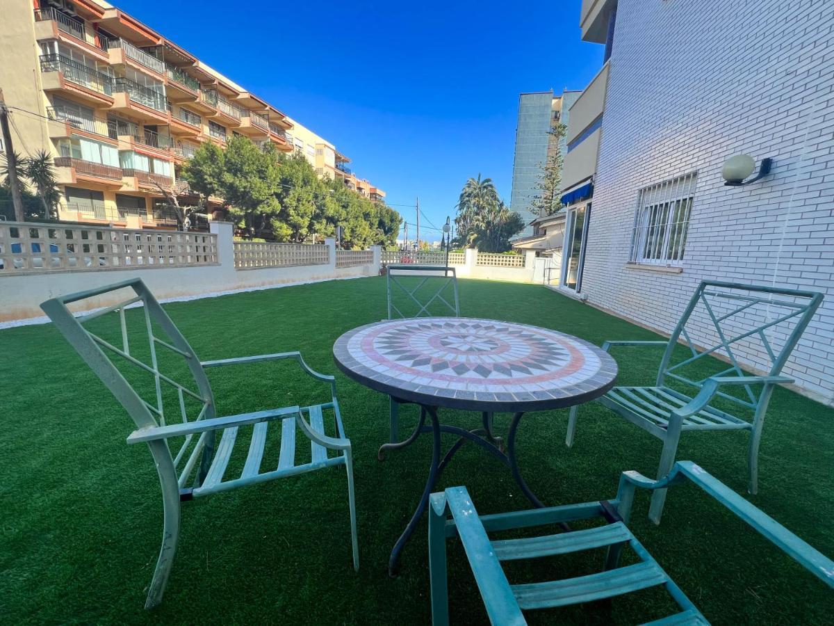 Private Garden 100 M From The Sea Apartment Benicassim Bagian luar foto