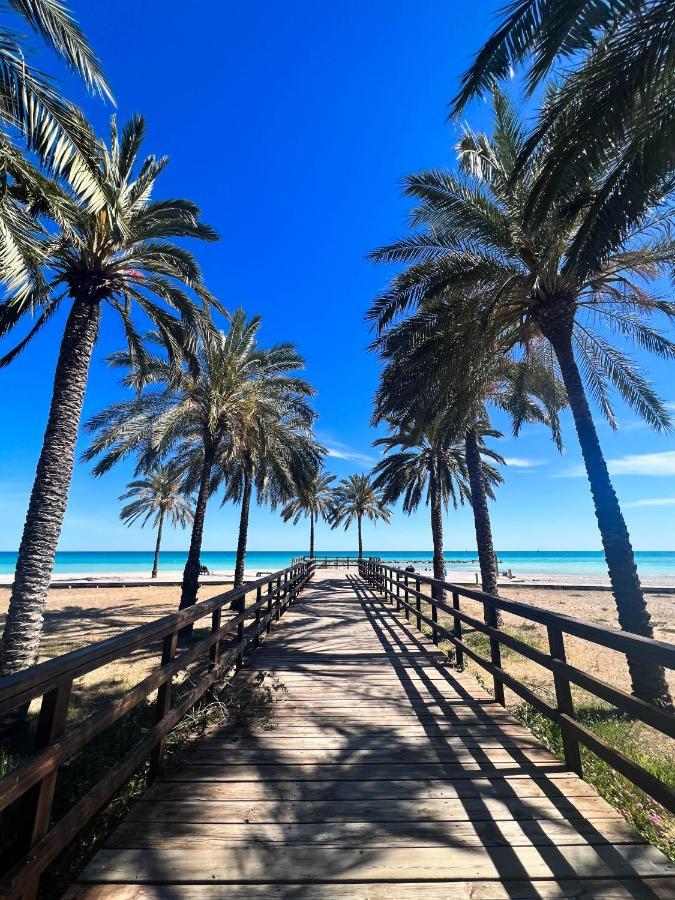 Private Garden 100 M From The Sea Apartment Benicassim Bagian luar foto